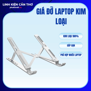 [Sale] Giá đỡ laptop bằng kim loại gấp gọn tại Cần Thơ