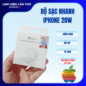 Bộ sạc nhanh iphone 20W chính hãng Hora